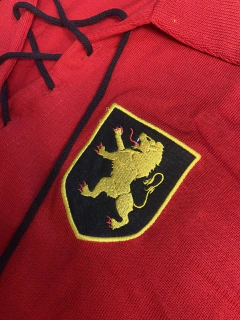 Camisa Retrô Bélgica 1930 Manga Longa + Brinde Exclusivo - Autêntica Retrô 