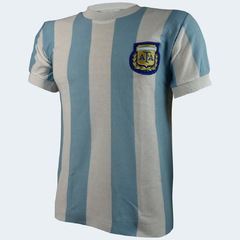Camisa Argentina Retrô 1986 Home + Brinde Exclusivo - loja online