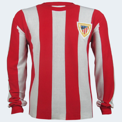 Camisa Athletic Bilbao Retrô Manga longa + Brinde Exclusivo