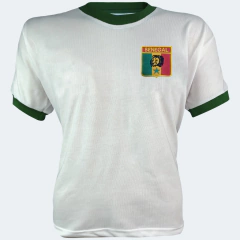 Camisa Retrô Senegal 1986 Branca + Brinde Exclusivo - comprar online