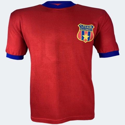 Camisa Retro Steaua Bucuresti 1976/1977 home + Brinde Exclusivo