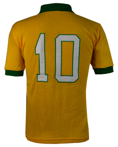 Camisa Brasil Retrô 1958 Amarela + Brinde Exclusivo - loja online