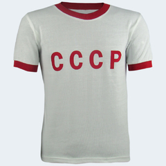 Camisa CCCP branca Retrô Anos 70 + Brinde Exclusivo