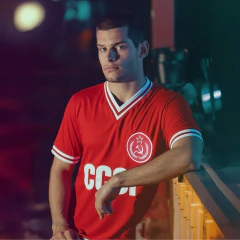 Camisa Retrô União Soviética CCCP vermelha + Brinde Exclusivo na internet