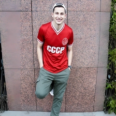 Camisa Retrô União Soviética CCCP vermelha + Brinde Exclusivo - Autêntica Retrô 