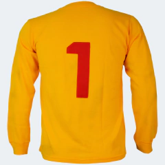 Camisa Retrô Inglaterra Goleiro Banks 1966 Manga longa + Brinde Exclusivo - comprar online