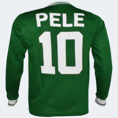 Camisa Cosmos Retrô 1977 Manga Longa Verde + Brinde Exclusivo - Autêntica Retrô 