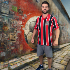 Camisa Retrô o Santo Tricolor + Brinde Exclusivo - comprar online