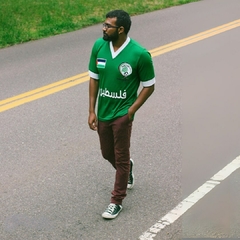 Camisa Retrô Palestina Gola V + Brinde Exclusivo na internet