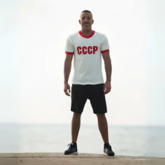 Camisa CCCP branca Retrô Anos 70 + Brinde Exclusivo na internet