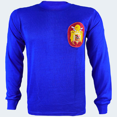 Camisa Retro Espanha 1964 Manga Longa + Brinde Exclusivo