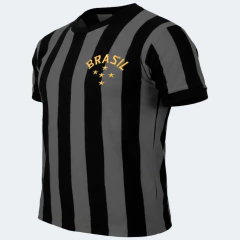 Camisa Retrô Brasil Black Edition + Brinde Exclusivo - loja online