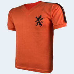 Camisa Holanda Retrô 1974 Cruyff nº14 + Brinde Exclusivo - Autêntica Retrô 