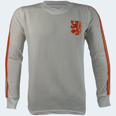 Camisa Retrô Holanda Branca 1974 + Brinde Exclusivo