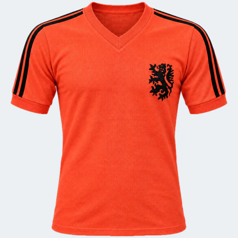 Camisa Holanda Retrô 1974 Cruyff nº14