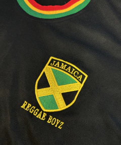 Imagem do Camisa Retrô Jamaica Preta "Reggae Boys" + Brinde Exclusivo