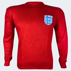 Camisa Retrô Inglaterra 1966 Manga Longa + Brinde Exclusivo - comprar online