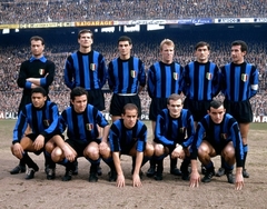 Camisa Retrô Inter de Milão Anos 60 Manga longa + Brinde Exclusivo