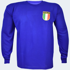 Camisa Itália Retrô 1968 manga longa + Brinde Exclusivo