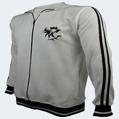 Jaqueta Branca O Galo Vintage + Brinde Exclusivo na internet