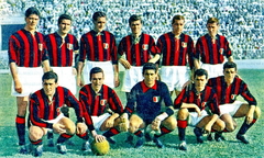 Imagem do Camisa Retrô Milan anos 50 Manga Longa + Brinde Exclusivo