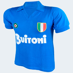 Imagem do Camisa Napoli Retrô Buitoni Careca 87/88 + Brinde Exclusivo