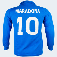 Camisa Napoli Retrô 1985 Manga Longa + Brinde Exclusivo - comprar online
