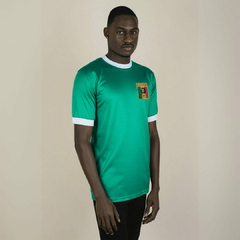Camisa Retrô Senegal 1986 Verde + Brinde Exclusivo - Autêntica Retrô 