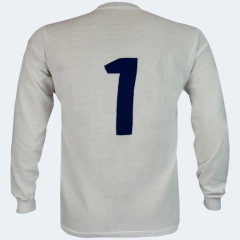 Camisa Tottenham Hotspur Retrô 1967 manga longa branca + Brinde Exclusivo - comprar online
