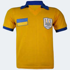 Camisa Ucrânia Amarela estilo Retrô + Brinde Exclusivo