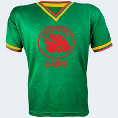 Camisa Retrô Zaire Copa de 1974 + Brinde Exclusivo - comprar online