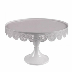 PLATO/PIE DE TORTA METAL 23 CM