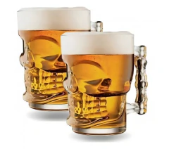 CHOP X 2 CALAVERA DE VIDRIO (204589) - comprar online