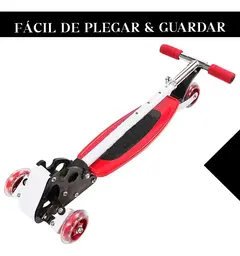 Imagen de MONOPATIN PLEGABLE NIÑOS 3 RUEDAS LED