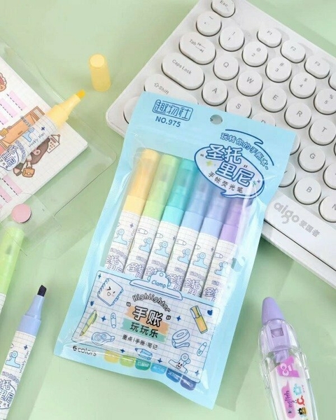 SET X 6 RESALTADORES EN BOLSA