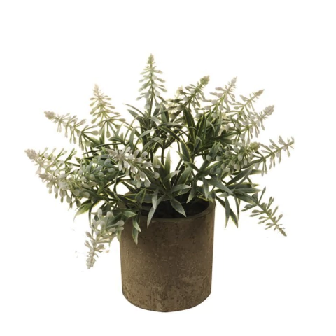 PLANTA ARTIFICIAL CON MACETA DE CEMENTO (201329) - comprar online
