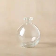 AROMATIZADOR DE VIDRIO TRANSPARENTE 9 CM (105608)