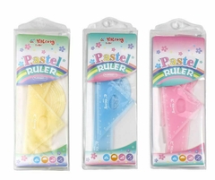 SET X 3 REGLAS EN ESTUCHE PASTEL (44201) - comprar online