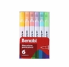 SET DE 6 RESALTADORES PUNTA PINCEL - comprar online
