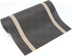 Imagen de INDIVIDUAL RECTANGULAR HILADO RAYA HORIZONTAL 46X30CM (6801)