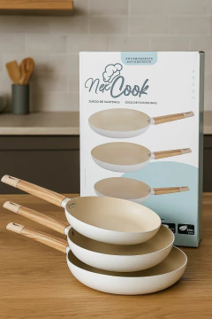 JUEGO DE SARTENES X 3 - comprar online