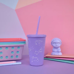 VASO ZODIACO CON TAPA Y SORBETE en internet