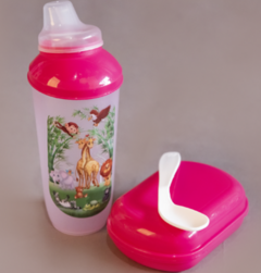COMBO DE VASO CON TETINA +JABONERA+CUCHARA - comprar online