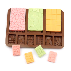 TABLETA DE CHOCOLATE X 9 FORMAS TEXTURIZADOS - comprar online
