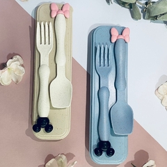 SET CUBIERTOS ECO EN ESTUCHE MICKEY Y MINNIE (1939) - comprar online
