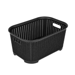 CAJAS ORGANIZADORAS XXL SIMIL RATTAN SIN TAPA - 54 X 35 X 28 CM - comprar online