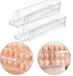 ORGANIZADOR DISPENSER DE HUEVOS 2 NIVELES - comprar online