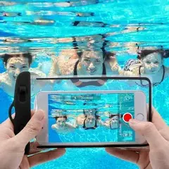 Funda impermeable para celular sumergible