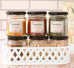 SET ESPECIERO BANDEJA+ FRASCOS - tienda online