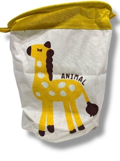 ORGANIZADOR CESTO PLEGABLE ANIMALITOS - Arte y Esencias Mayorista